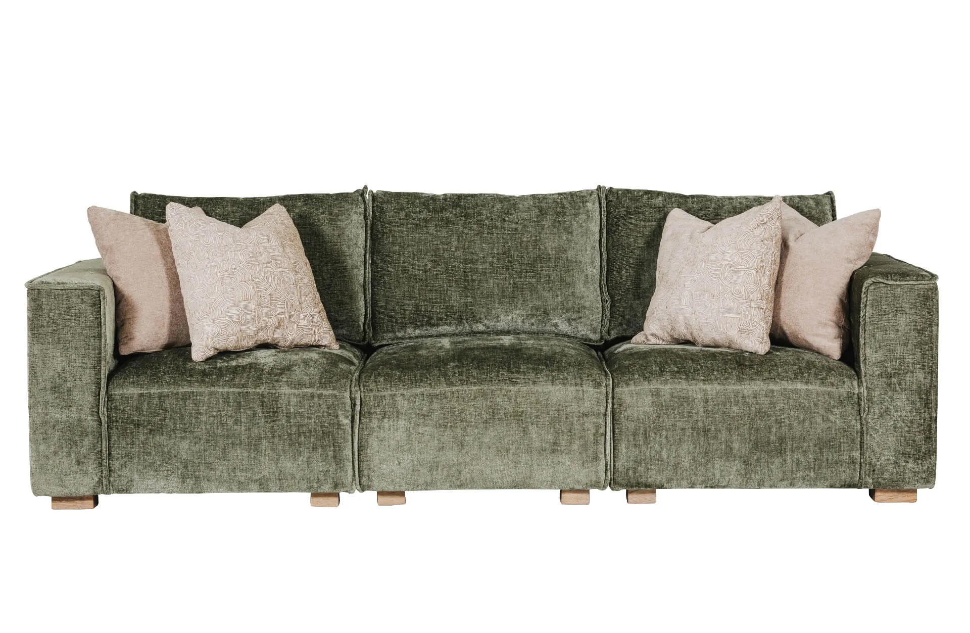 Bodhi 3 Seater Sofa Olive
