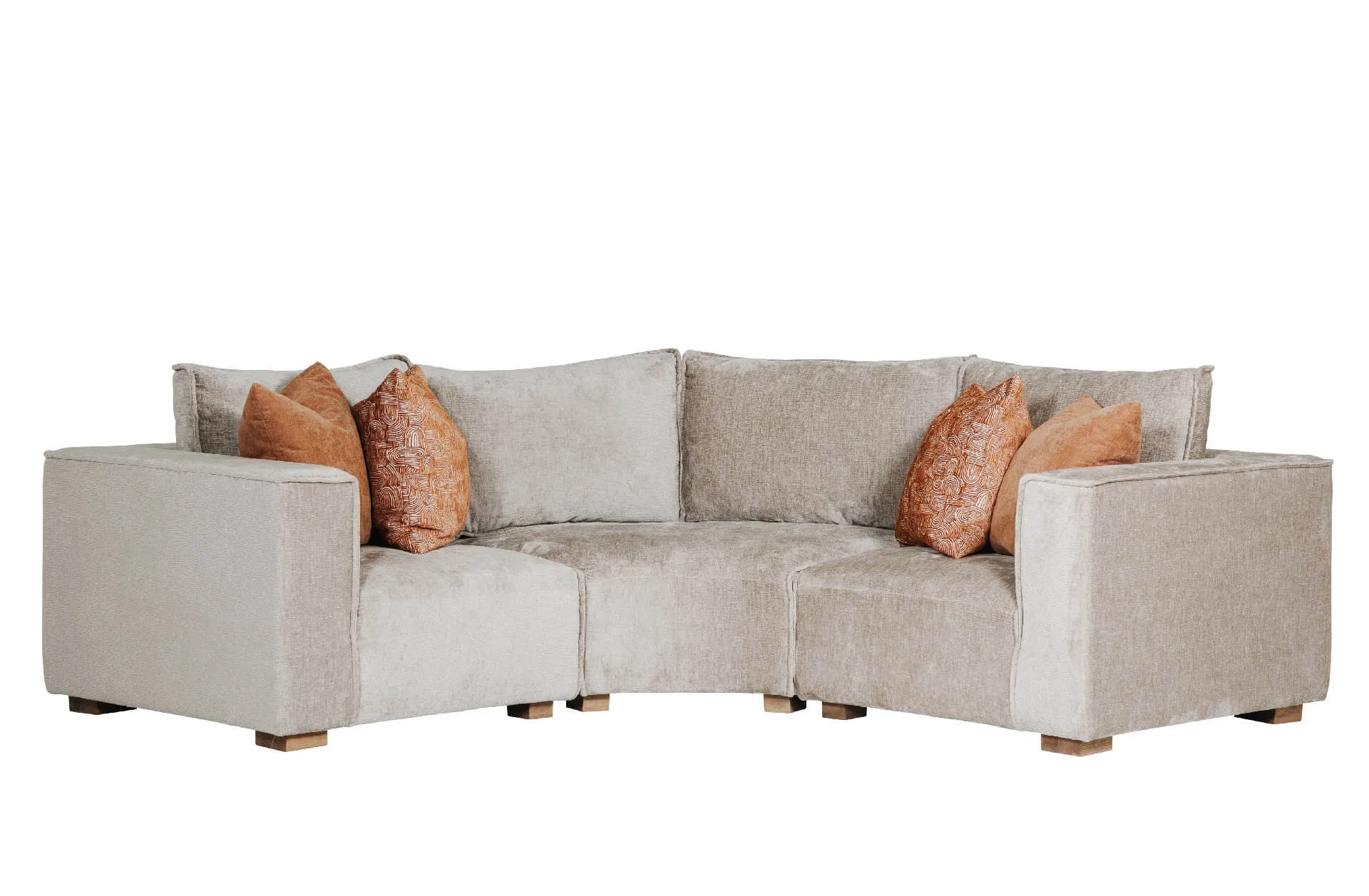 Bodhi Modular Corner Sofa Arm LHF Mink
