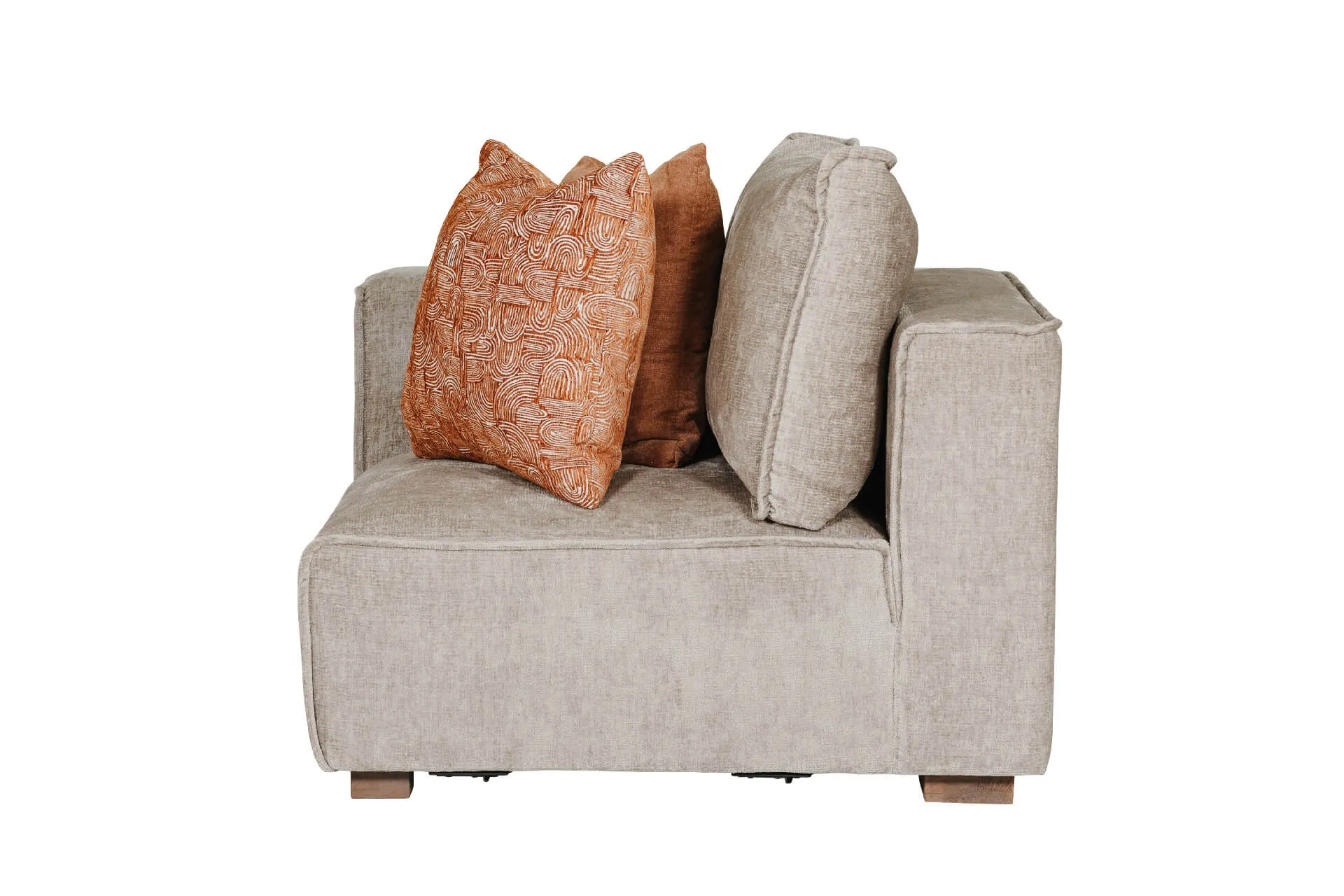 Bodhi Modular Corner Sofa Arm LHF Mink