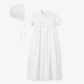 Boys Gown & Bonnet Christening Gift Set