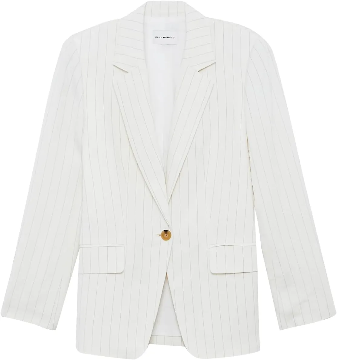 Club Monaco Petite Women's Relaxed Single Breasted Blazer