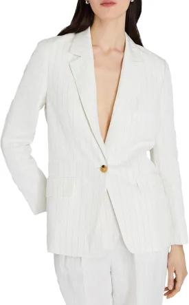 Club Monaco Petite Women's Relaxed Single Breasted Blazer
