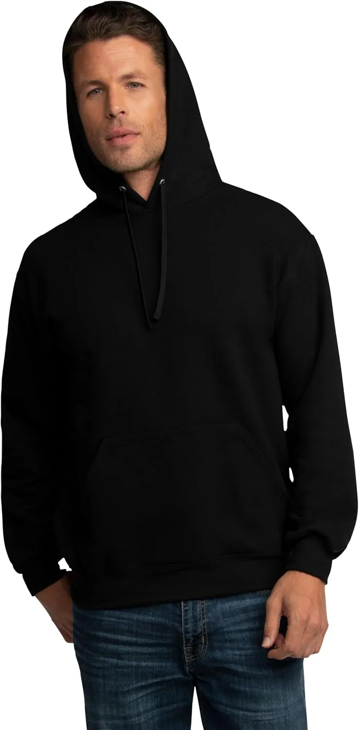 Fruit of the Loom Eversoft Fleece Hoodies, Pullover & Full Zip, Moisture Wicking & Breathable, Sizes S-4x