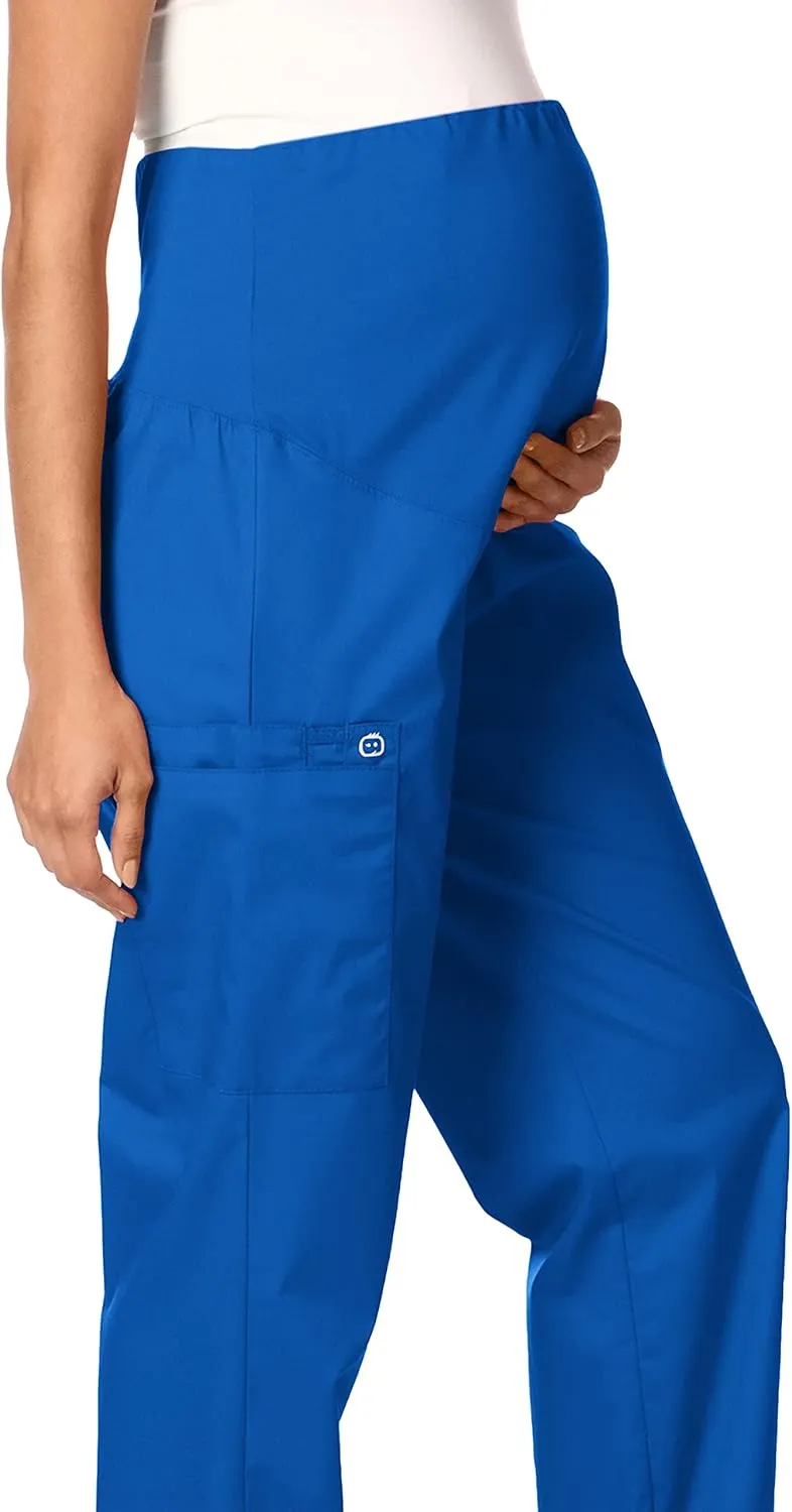 WonderWORK Maternity Cargo Scrub Pant