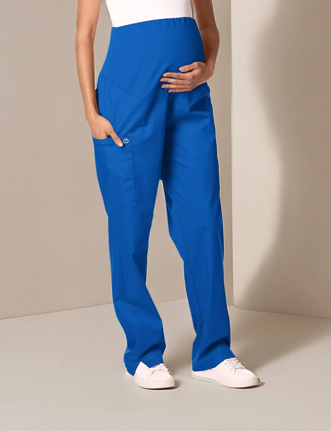 WonderWORK Maternity Cargo Scrub Pant